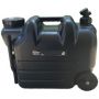28L Water Tank Water Container With Spigot & Wheels Capacious Pe Camping