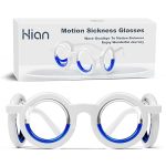 Hion Motion Sickness Glasses Car Sickness Glasses Relieve Carsickness Airsickness Seasickness Glasses Anti Nausea Vertigo Glasse