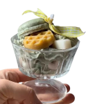 6 Piece Glass Bowl & Cup Set