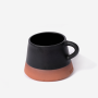 Cone Mug - Brick & Black