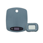Kitchen Scale With Egg Timer Blue