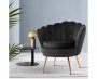 Kc Furn-tulip Sofa Chair Black