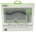 OEM Gizzu Usb-c To USB3.0 Ethernet HDMI Usb-c Data And Charging Adapter