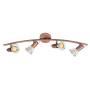 S26C MINI Disc Spot Light Bow 4 X E14 40W Copper