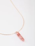 Goldair Gold Flower Pendant Necklace