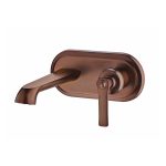 Athena Bronze Wall Mount Basin Mixer