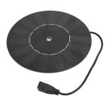5W Round Solar Panel Compatible With Camping Phone Charger