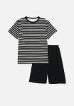 PoP Candy Striped Pj Set - Black & White
