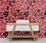 Coral Reef Elements Bathroom Wallpaper