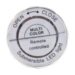 Round Base Light With Remote - Multicolour