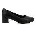 Fynn Block Heel Court - Black - 8