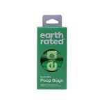 Earth Rated 120 Poop Bags On 8 Refill Rolls - Lavender Scented