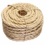Ateret Sisal Rope I Natural Fiber Twisted Sisal Rope I 3 8 Inch X 100 Feet I Multipurpose Lightweight Weather-resistant Rope For
