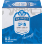Spin Premium Spirit Cooler 12 X 660ML