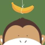 Kids Painting By Numbers - Monkey Goes Bananas