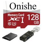Onishe 128GB Tf Memory Card CLASS10 U3 Microsd Card