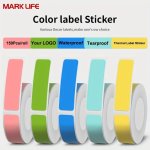 Marklife Label Maker For P11 P12 P15 P50 Address Name File Waterproof Label Sticker For School Bottles Lunch Boxe And Cup Chr