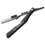 Feather Nape Folding Razor Black