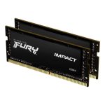 Kingston 16GB 3200MT S DDR4 CL20 Sodimm Kit Of 2 Fury Impact