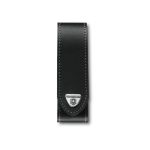 Victorinox Swiss Army Victorinox Black Leather Belt Pouch For Large Ranger Grip Models 130MM W hook And Loop Fastener