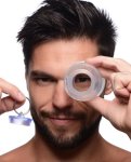 Ass Bung Clear Hollow Anal Dilator With Plug - Large