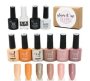 High Quality Uv Glam Gel Nail Polish Top Base Matte Coat & Bond-it Set - Miami Pack Of 10