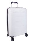 CELLINI Nova Medium 65CM 4 Wheel Trolley Case White