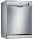 Bosch Serie 2 12 Place Silver Inox Home Connect Dishwasher - SMS24AI01Z