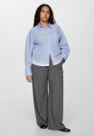 Plus Shirt Double - Light pastel Blue