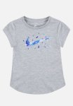 Nike Girls Ice Cream Camo Swoosh - Light Smoke Gray Heather