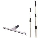 35CM Window Squeegee & 6 Meter Aluminium Telepole E-line