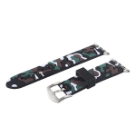 Kd Silicone Apple Watch Strap For 38 40MM S m l Camo Black & White