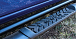 Isuzu Side Steps Oval For Double Cab – Black Stainless Steel Artav BS1600030T