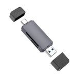 2-IN-1 Usb type-c Otg Card Reader - Sd & Micro Sd Tf 2.0 HB45