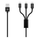 Amplify On The Go 3-IN-1 Charging Cable 1M