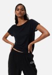 Ribbed T-Shirt - Black
