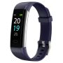 Smart Fitness Tracker Hr Health Bracelet WC150 Vid S5 - Blue