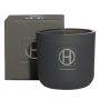 Hib Scented Candle - Matte Grey - Anthracite - D14