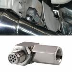 90 Degree Car Oxygen Sensor Spacer Engine Light Cel Check Bung MINI Catalytic Converter M18 X 1.5
