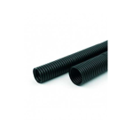 Convoluted Automotive Slit Tubing Black Per Metre- Various Sizes - 22MM