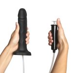 Strap-on-me - Squirting Cum Dildo Realistic Black L