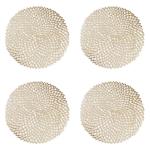 Goldair Gold Flower Placemat