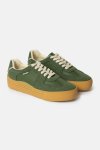 Panel Detail Platform Sneakers - 8 Green