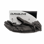 Dura Nitrile Gloves Black – 100 Per Box