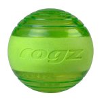 Rogz Squeekz Dog’squeak Ball – Lime – Medium 64MM