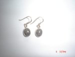 STINGRAY Coral .925 Sterling Silver Earrings STSE31