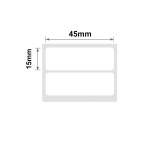NB194 - - B1 B21 B3S B4 - 45X15MM 2R - 460 White Labels