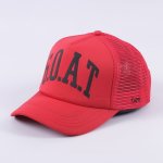 Goat Puff Trucker Hat Red - One Size