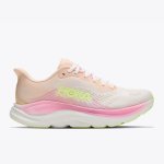 Hoka Women’s – Clifton 11 – Tangerine Glow White