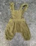 Country Road Green Corduroy Dungarees 0/3M